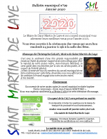 Bulletin n°99 – Janvier 2020